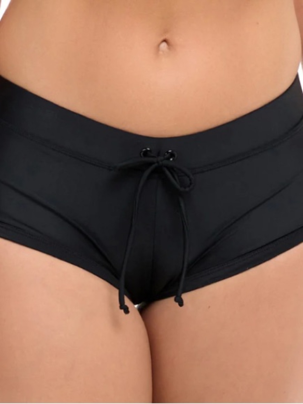 Smoothies Body Glove Side Kick XL Iris Black Faux Drawstring Boy Swim Shorts